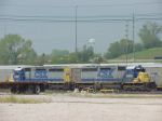 CSXT SD40-2 8476 and CSXT SD40-2 8467